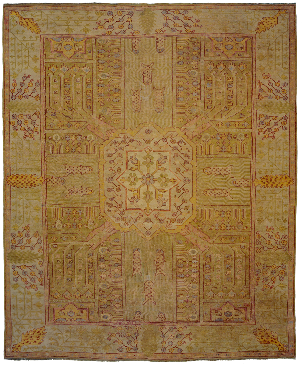 Oushak Garden Carpet